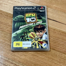 Ben 10 Protector Of Earth - Sony Playstation 2 PS2 jogo e manual Cartoon Network comprar usado  Enviando para Brazil