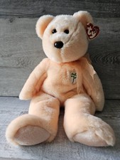 Antigo Ty Beanie Buddies Dearest Urso Pêssego Grande com Etiqueta no Protetor Plástico comprar usado Antigo Ty Beanie Buddies Dearest Urso Pêssego Grande com Etiqueta no Protetor Plástico comprar usado  Enviando para Brazil