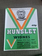 Hunslet widnes rugby for sale  YORK