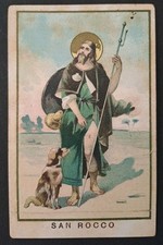 Antico santino holy usato  Italia