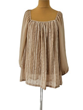 Tunika chiffon rosa gebraucht kaufen  Görlitz