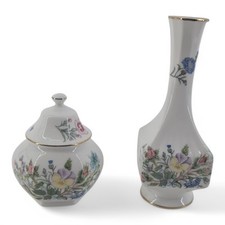 Aynsley white floral for sale  CASTLEFORD