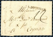 Lettre rochelle 1767 d'occasion  Pont-de-Vaux
