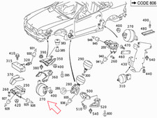 Mercedes air reservoir d'occasion  Lyon VIII