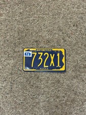 Usado, Placa de licença de motocicleta vintage 1976 Pensilvânia - 732X1 comprar usado  Enviando para Brazil
