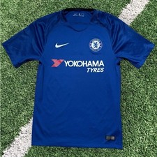 Camisa de futebol Nike Chelsea 2017/18 Home Kit Jersey masculina pequena comprar usado  Enviando para Brazil