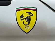 Abarth wing badges for sale  HORSHAM