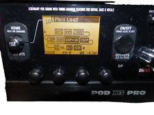 Processador vocal e guitarra Line 6 Pod X3 Pro montagem em rack comprar usado  Enviando para Brazil