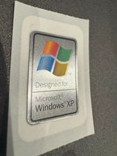 Microsoft windows sticker usato  Roma