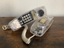 Usado, Telefone fixo transparente vintage Conair retrô anos 80 anos 90 modelo transparente SW205 comprar usado  Enviando para Brazil