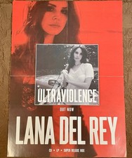 Pôster Lana Del Rey ULTRAVIOLENCE 2014 Original Super Deluxe Box Set “19 x 27” comprar usado  Enviando para Brazil