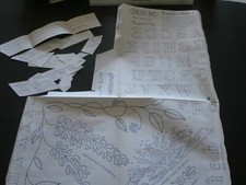 Embroidery transfers alphabet for sale  YORK