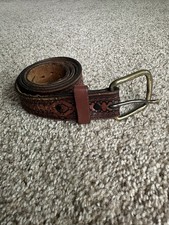 Vintage tooled genuine for sale  San Diego