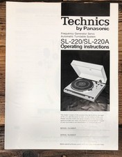 Technics 220 220a for sale  Portland