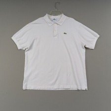 Lacoste white polo d'occasion  Expédié en Belgium