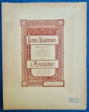 Jules massenet piano d'occasion  France