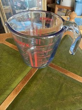 Blue glass pyrex for sale  PETERBOROUGH