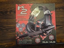 Fone de Ouvido para Jogos Profissional Run Mus K2 Pro Alto Desempenho comprar usado  Enviando para Brazil