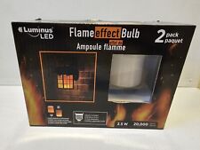 Luminus led flame for sale  CONGLETON