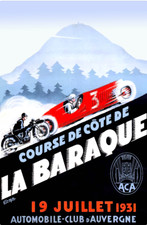 Affiche poster circuit d'occasion  Soorts-Hossegor