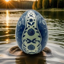 Large delft blue for sale  Tustin