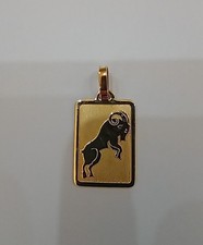 Ciondolo oroscopo toro usato  Macerata