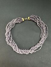 Collana ametista oro usato  Brescia