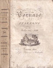 Parnaso italiano vol. usato  Italia