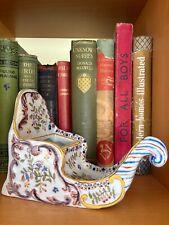 Antique faience sleigh for sale  GODALMING