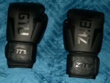 Luvas de boxe ZTTY kickboxing muay thai saco de pancadas MMA tênis grau profissional 12 oz comprar usado  Enviando para Brazil