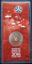 2018 russia medaglia usato  Acqui Terme