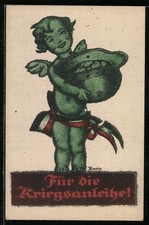 Ansichtskarte kriegsanleihe en gebraucht kaufen  Berlin