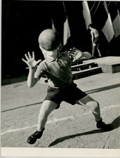Enfant ballon vintage d'occasion  Pagny-sur-Moselle