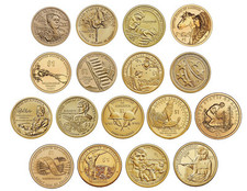 Set monete dollari usato  Spedire a Italy