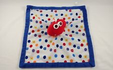 Cobertor de segurança Graco azul vermelho monstro bebê pontos cabeça branca 13x13" Walmart comprar usado  Enviando para Brazil