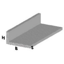 Perfil Angular L CM 200H Plata 40x15x1, 5MM Perfiles Aluminio Suporte comprar usado  Enviando para Brazil