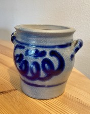 Steinguttopf senftopf vintage gebraucht kaufen  Riedstadt