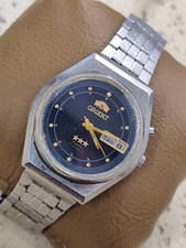 Vintage ORIENT Cristal 3 Estrelas Relógio de Pulso Masculino Automático Japão Aço Inoxidável 36mm, usado comprar usado  Enviando para Brazil