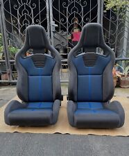 Seat Recaro SS MNL GK azul/preto esquerdo e direito genuíno, usado comprar usado  Enviando para Brazil