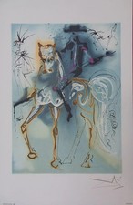 Salvador dali chevaux d'occasion  Paris XX