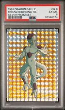 1999 DRAGON BALL Z FRIEZA #G6 PSA 6 CARTAS CLASSIFICADAS PRATA PRISMA SÉRIE 3 HOLO RARO, usado comprar usado  Enviando para Brazil