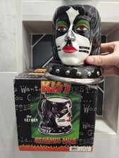 Caneca de cerâmica vintage Kiss The CATMAN por Spencer 2002 completa com caixa🔥 comprar usado  Enviando para Brazil