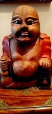Statua lignea buddha usato  Messina