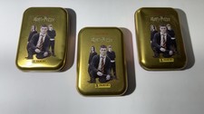 3 Tin box harry potter evolution trading card panini, usado comprar usado  Enviando para Brazil