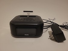 Rádio FM iHome iPL23 preto despertador com dock station de carregamento Lightning iPhone comprar usado  Enviando para Brazil