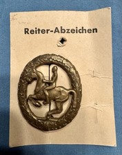Reiter abzeichen bronze gebraucht kaufen  Lauenbrück