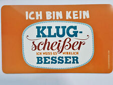 Brettchen klugscheißer besser gebraucht kaufen  Eisenach