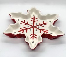 Hallmark snowflake red for sale  Powhatan