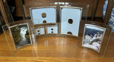 Lot bevelled curved for sale  Plymouth