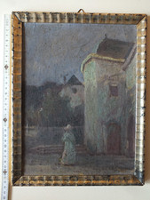 Kleines ölbild gewellter gebraucht kaufen  Krumbach